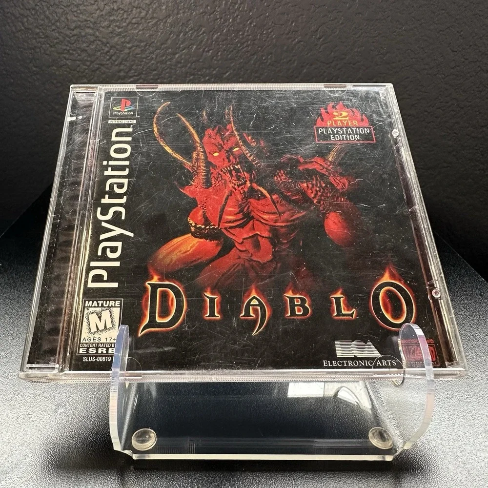 Diablo (PS1 Sony PlayStation 1) CIB Complete with/Reg Card Excellent Condition